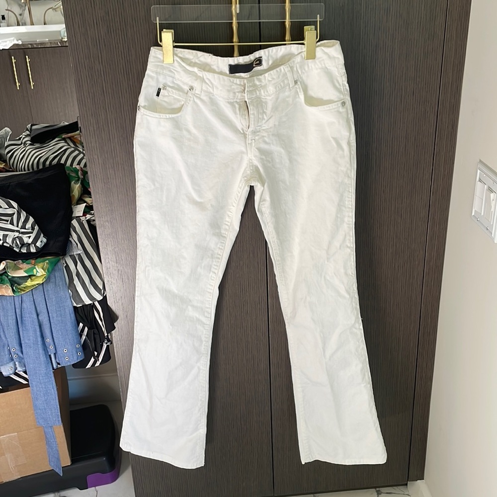 Just Cavalli White Jeans
